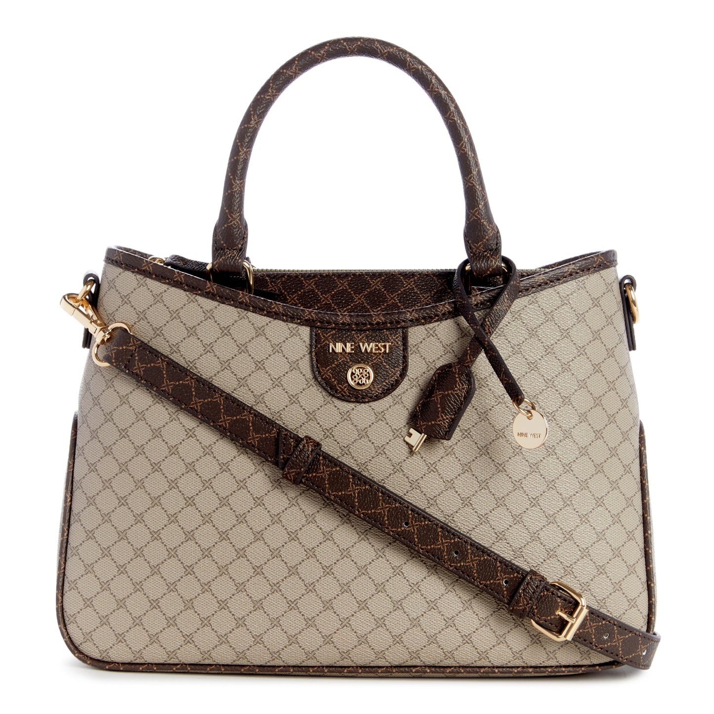 Cartera Satchel Kiley Chocolate