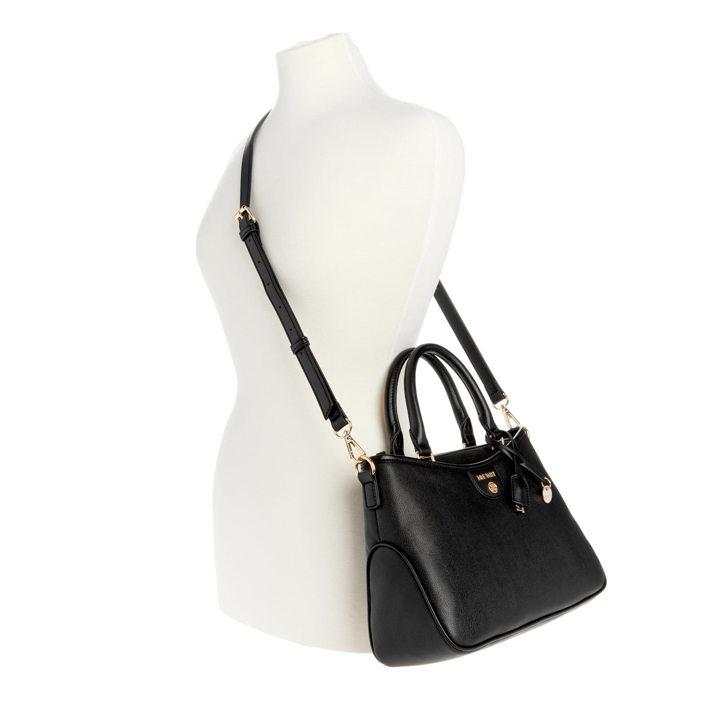 Cartera Satchel Kiley Negro
