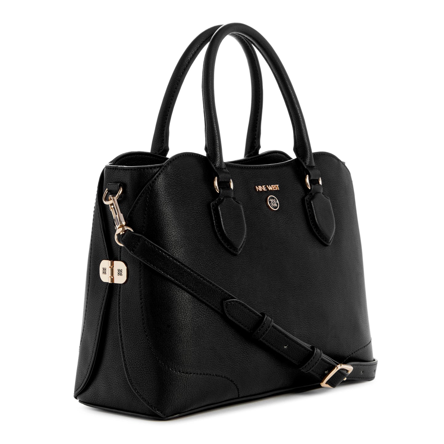 Cartera Satchel Brecken Negro