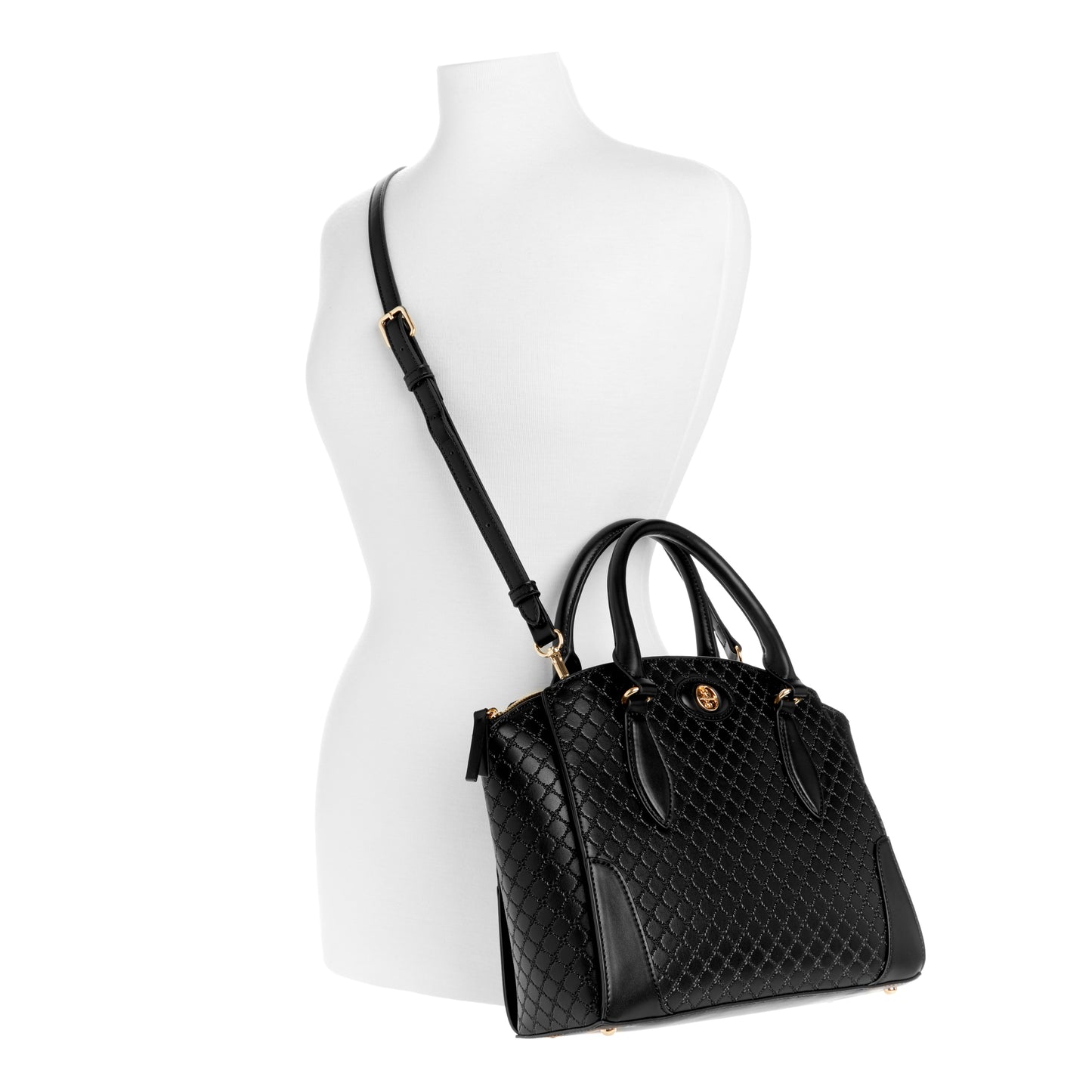 Cartera Satchel Innes Negro