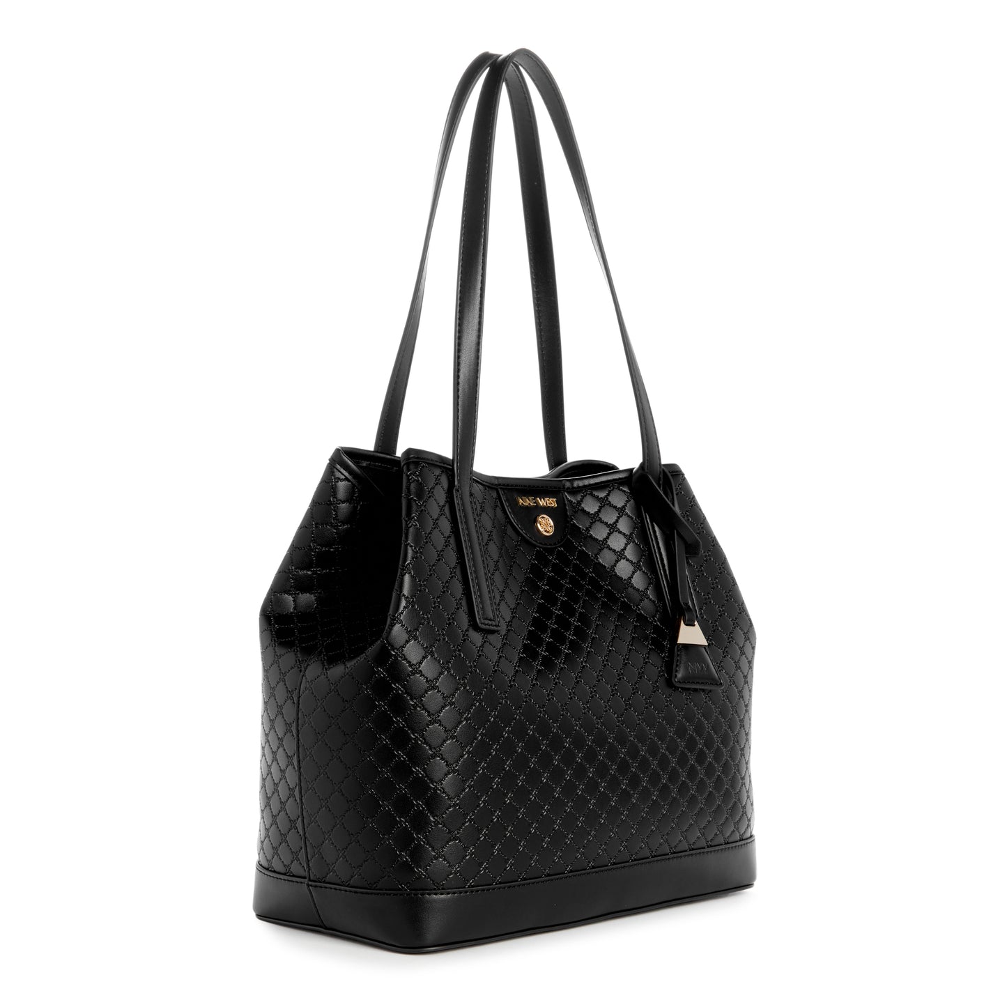 Cartera Tote Teagan Textura Negro