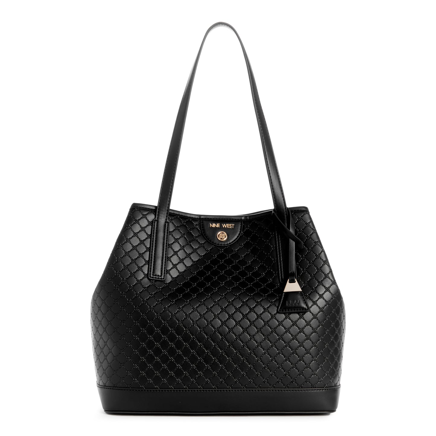 Cartera Tote Teagan Textura Negro