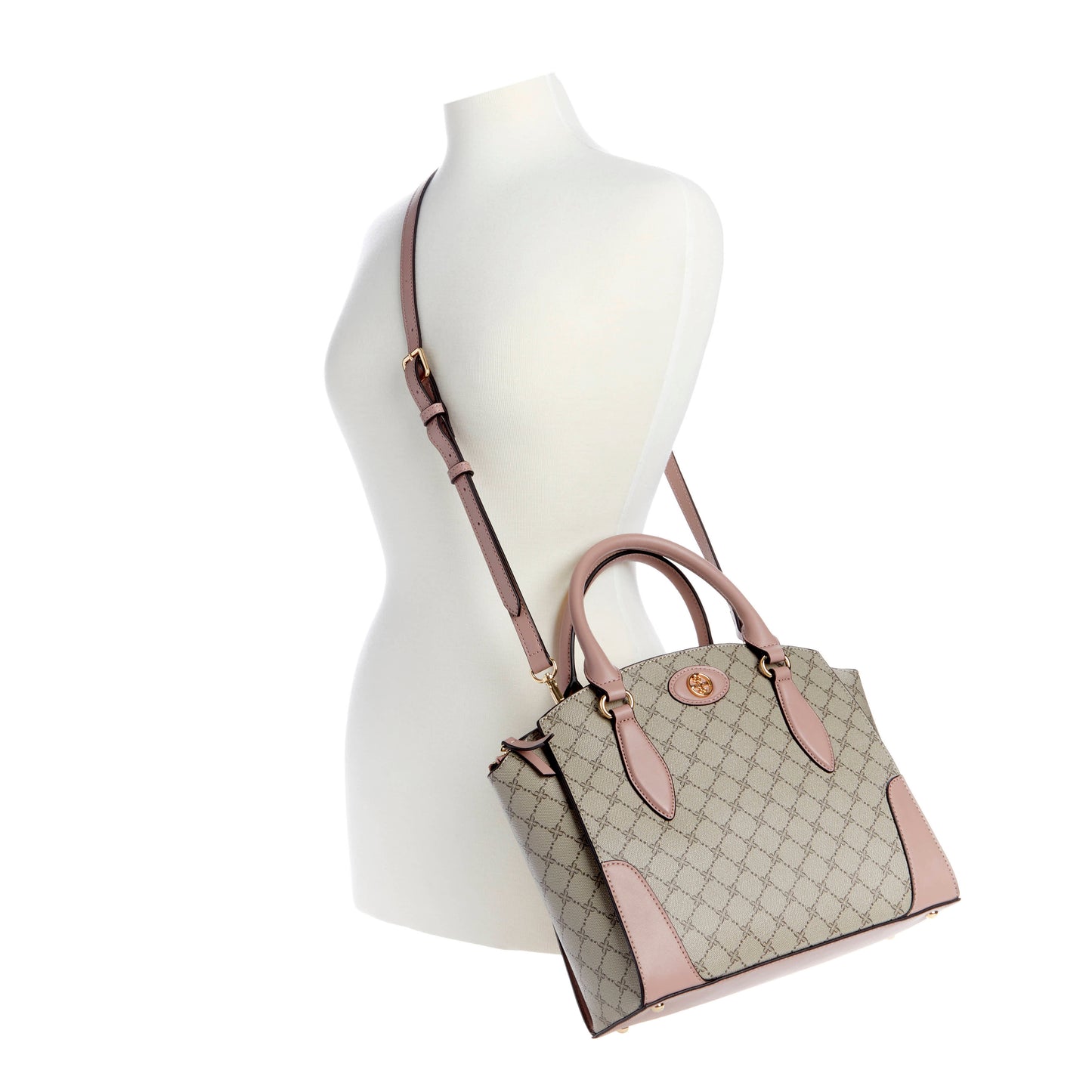 Cartera Satchel Innes Crema/Nude