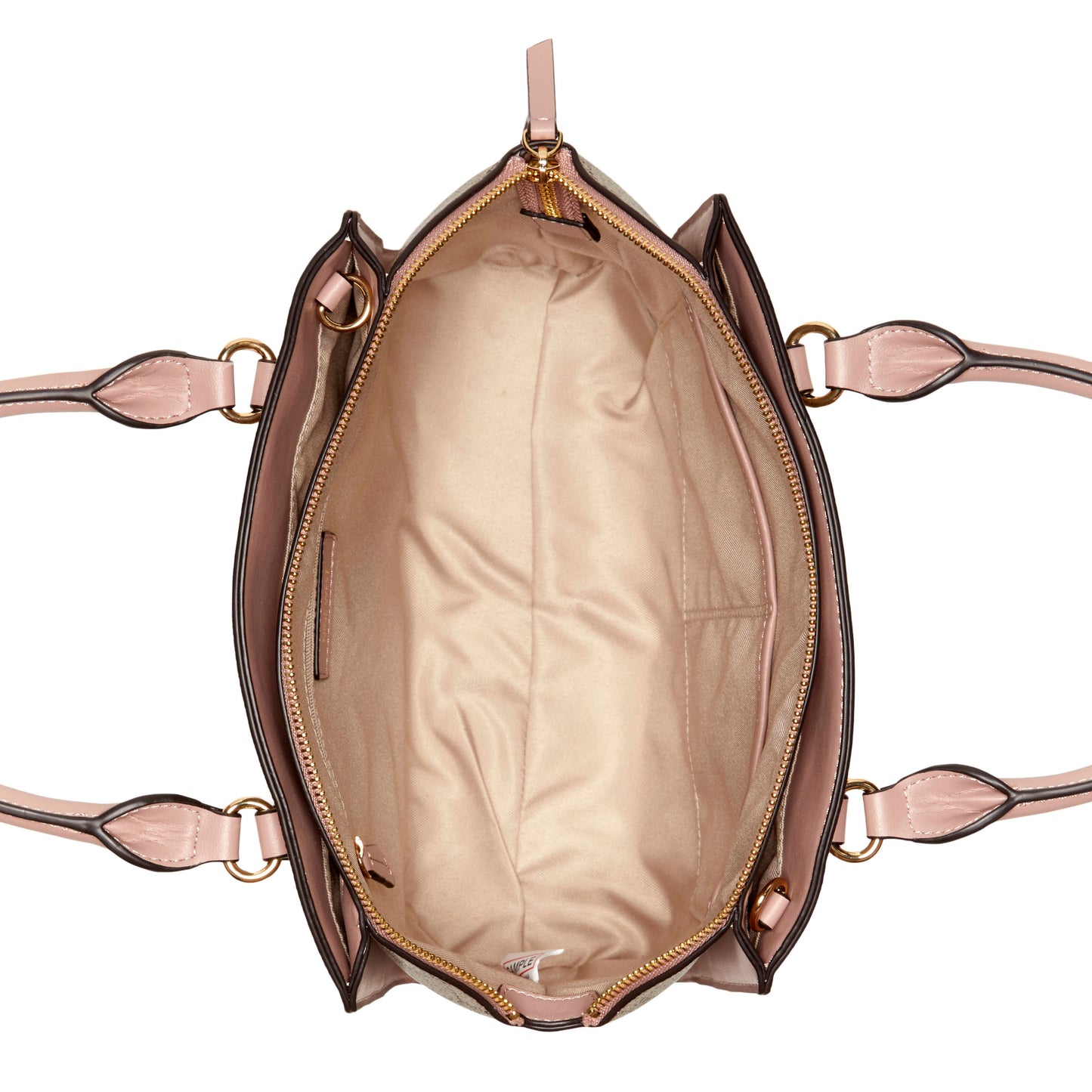 Cartera Satchel Innes Crema/Nude