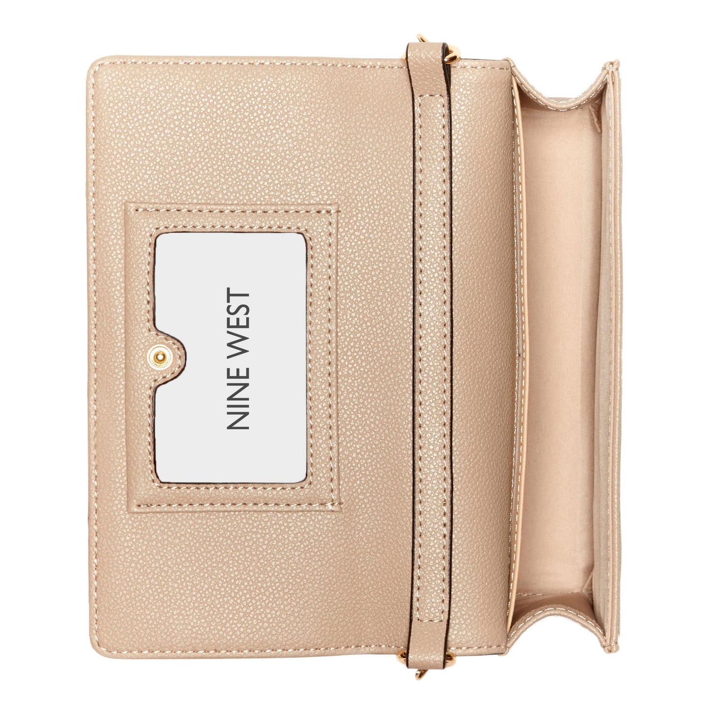 Cartera Phone Case Lockup Crema/Chocolate