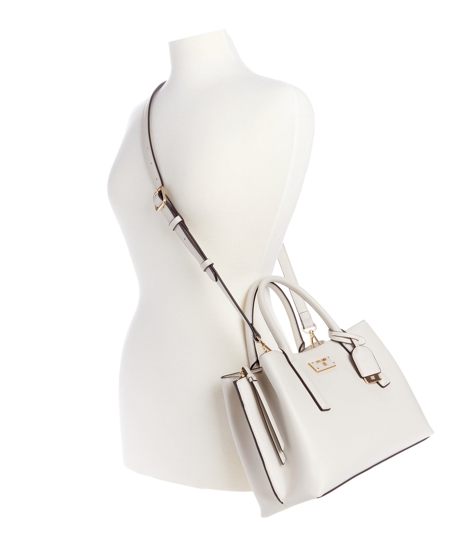 Cartera Satchel Leonel Blanco