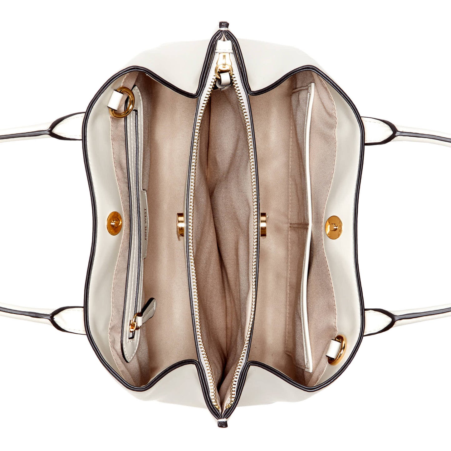 Cartera Satchel Leonel Blanco