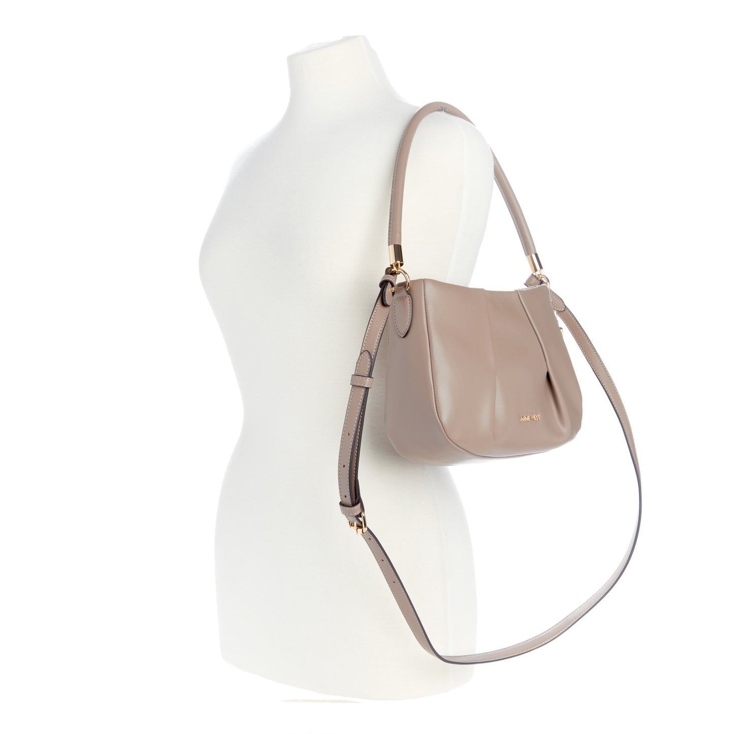 Cartera Crossbody Elin Nude/Crema