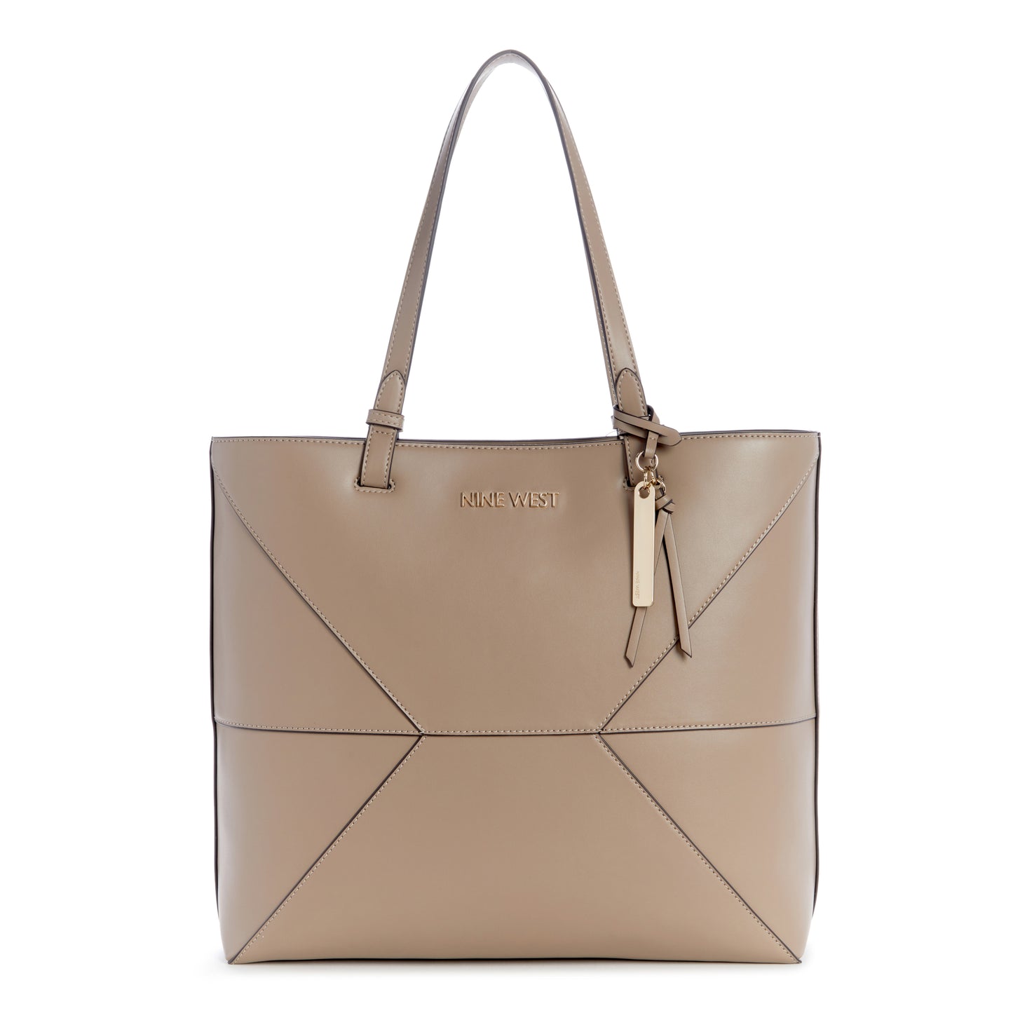 Cartera Tote Stevei Nude/Crema