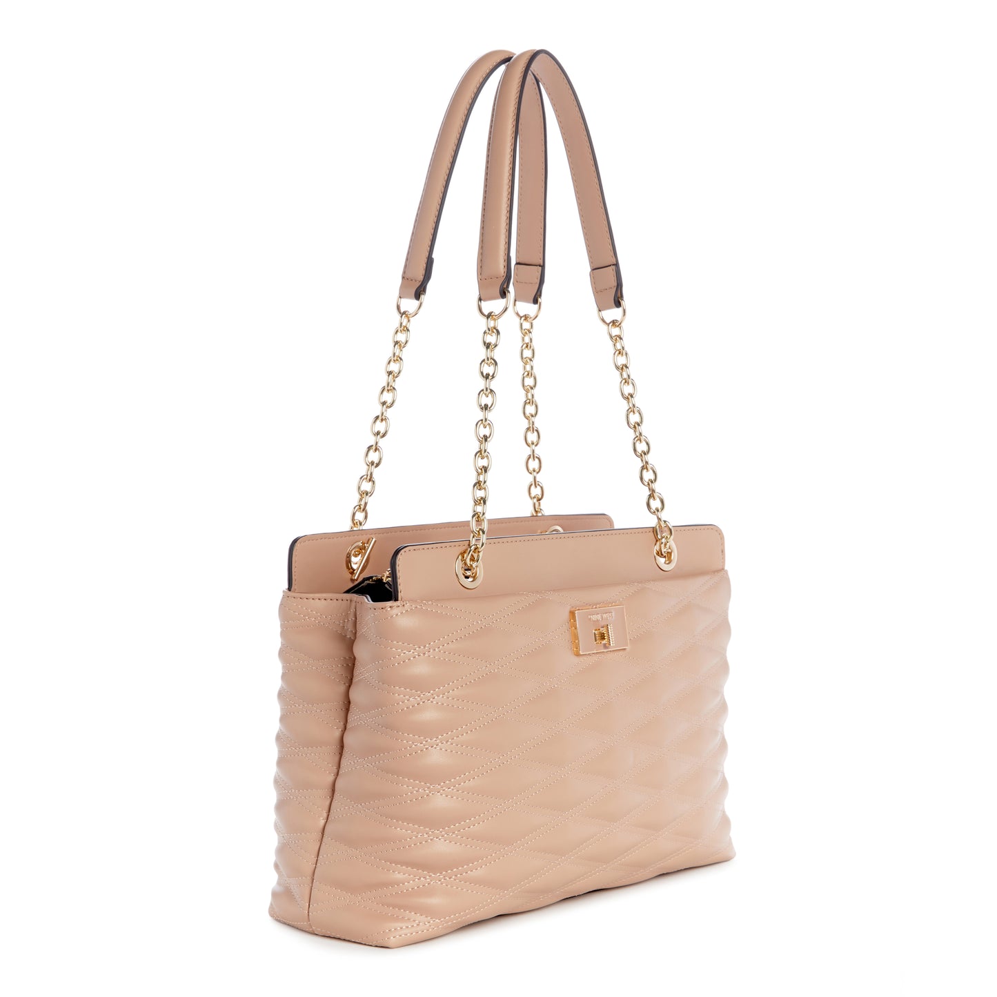 Cartera Shoulder Satchel Aviva Nude/Crema
