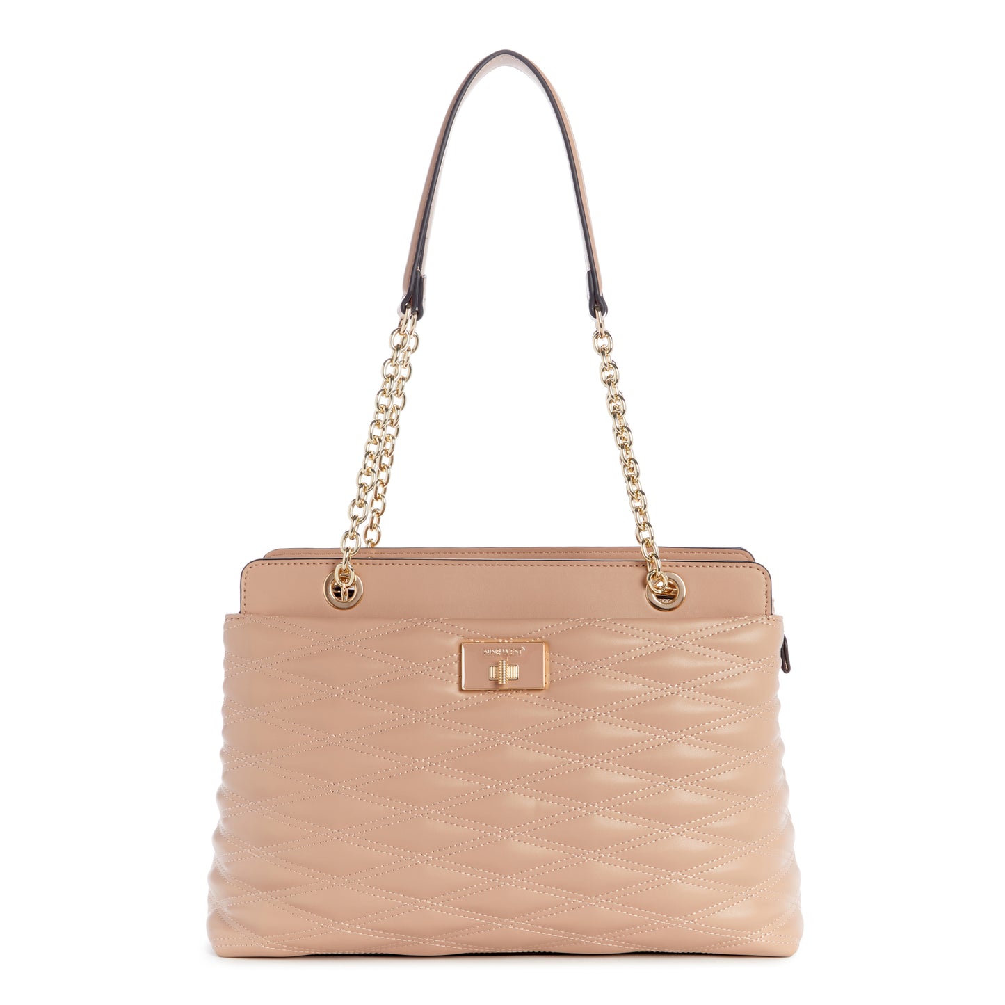 Cartera Shoulder Satchel Aviva Nude/Crema