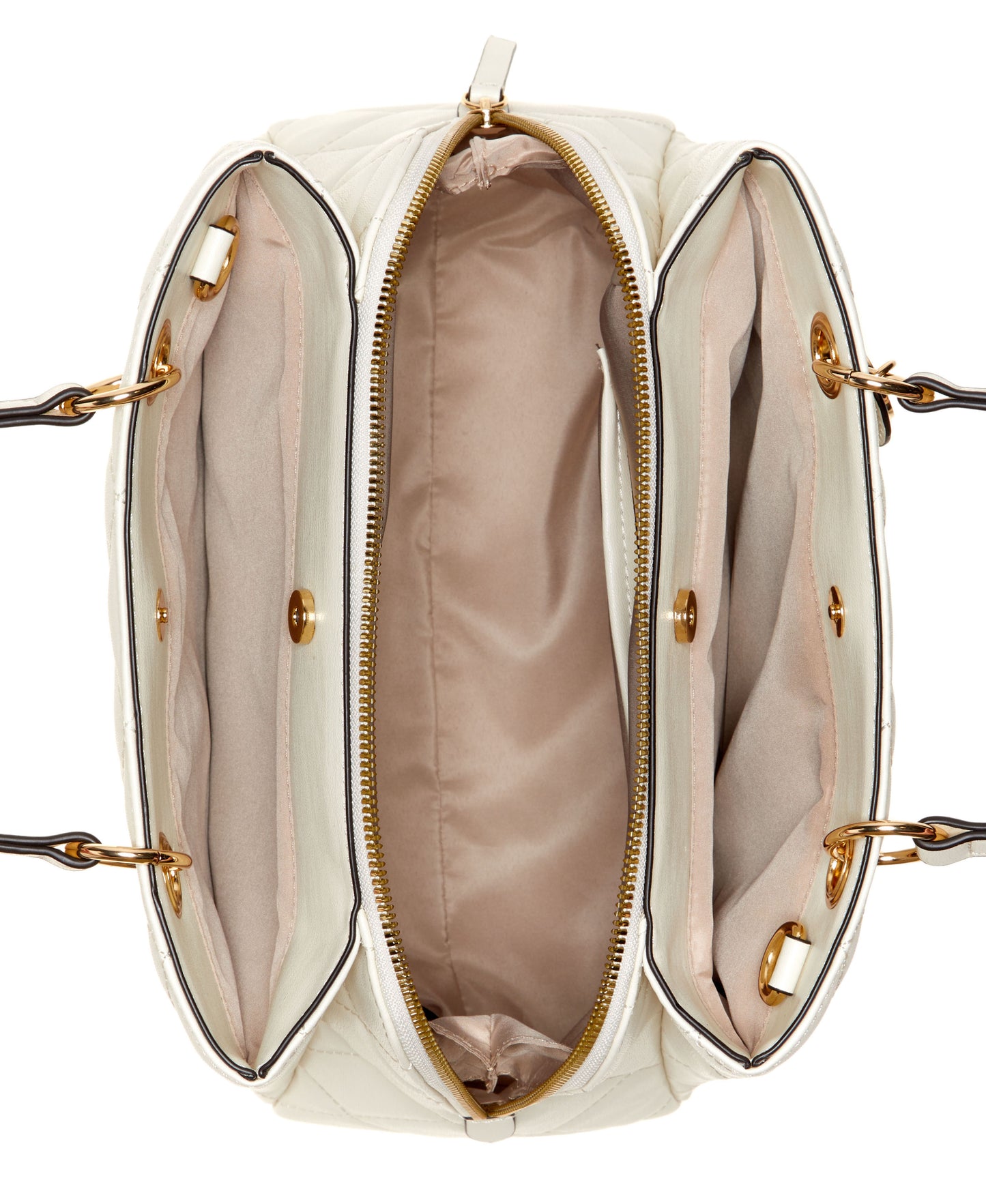 Cartera Satchel Mirabella Crema