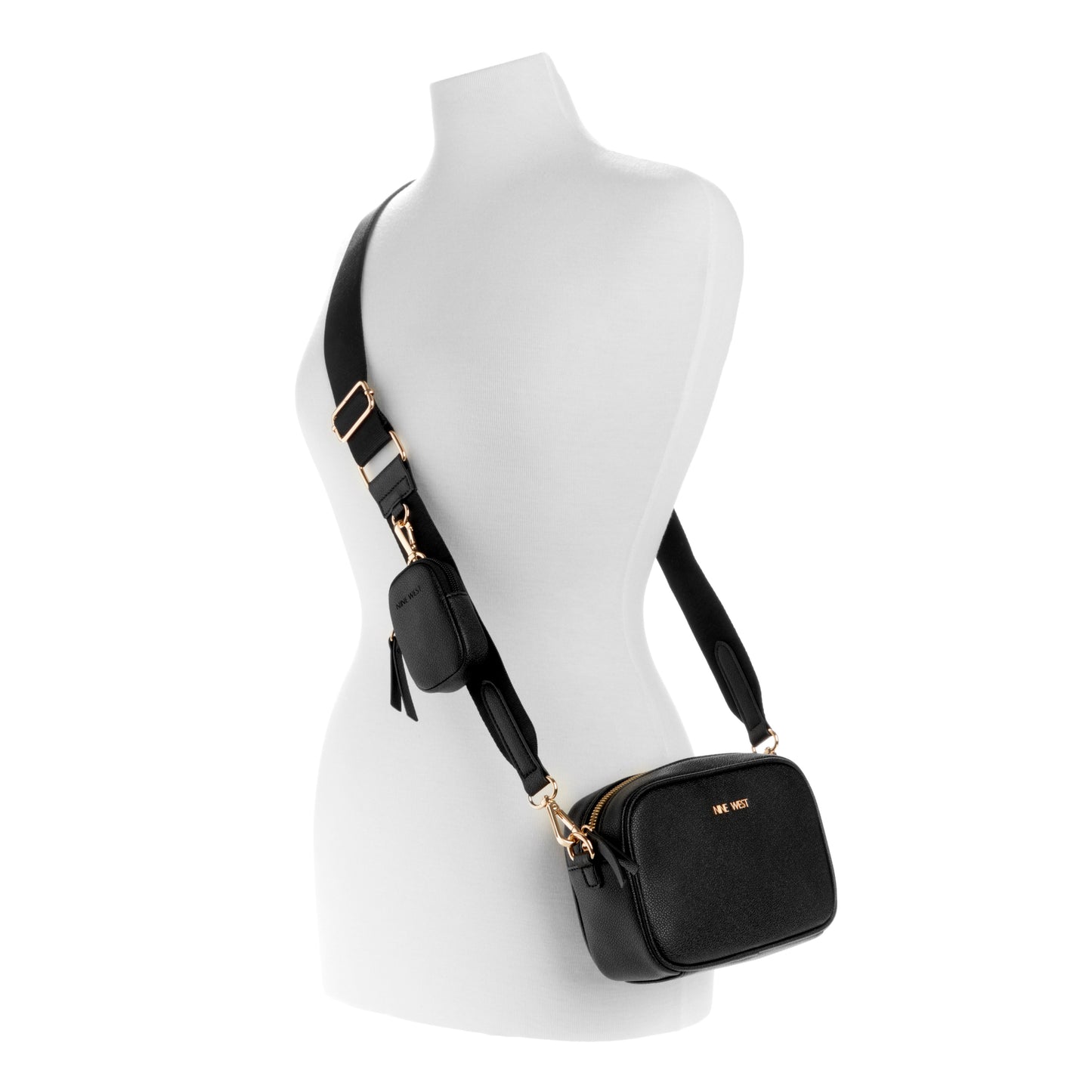 Cartera Xbody Peaches Negro
