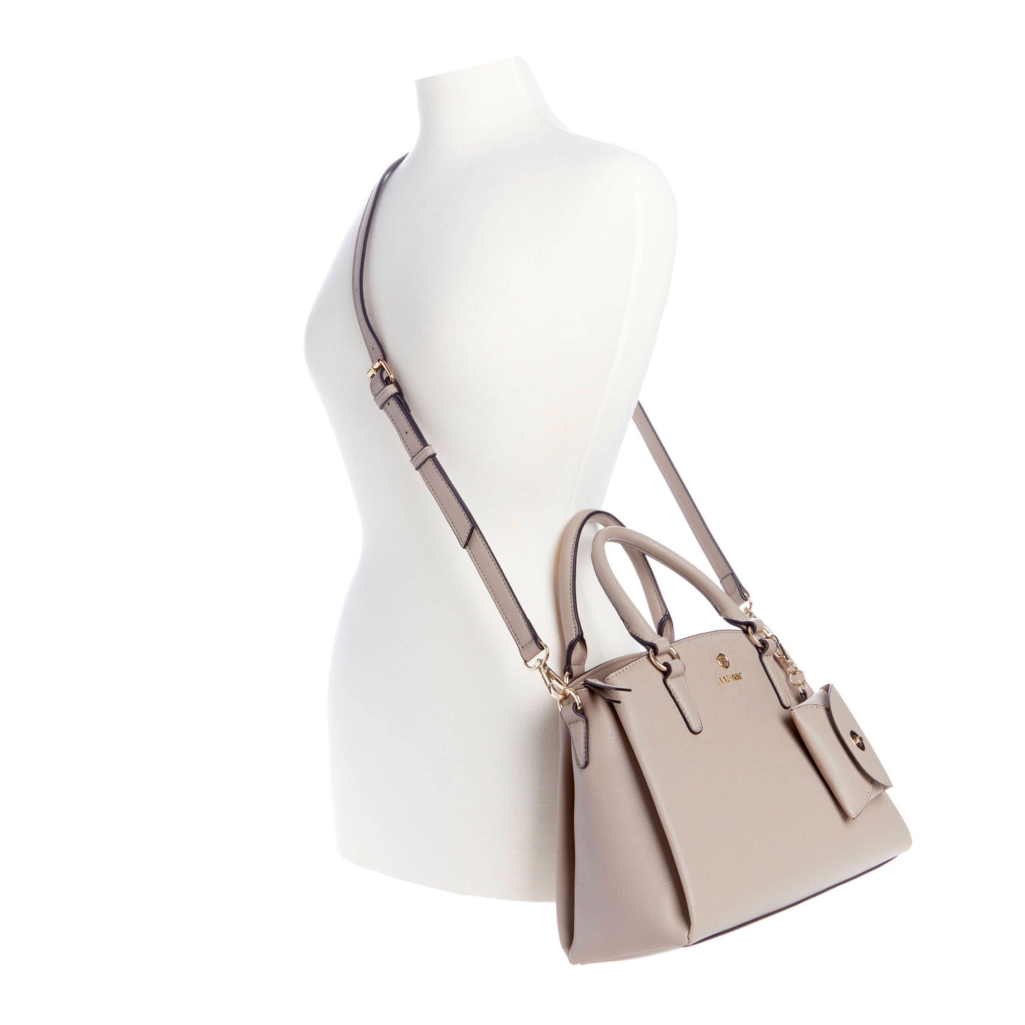 Cartera Satchel Siera Nude