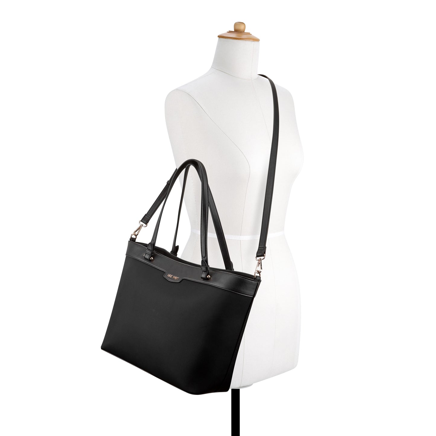Cartera Tote Frannie Negro