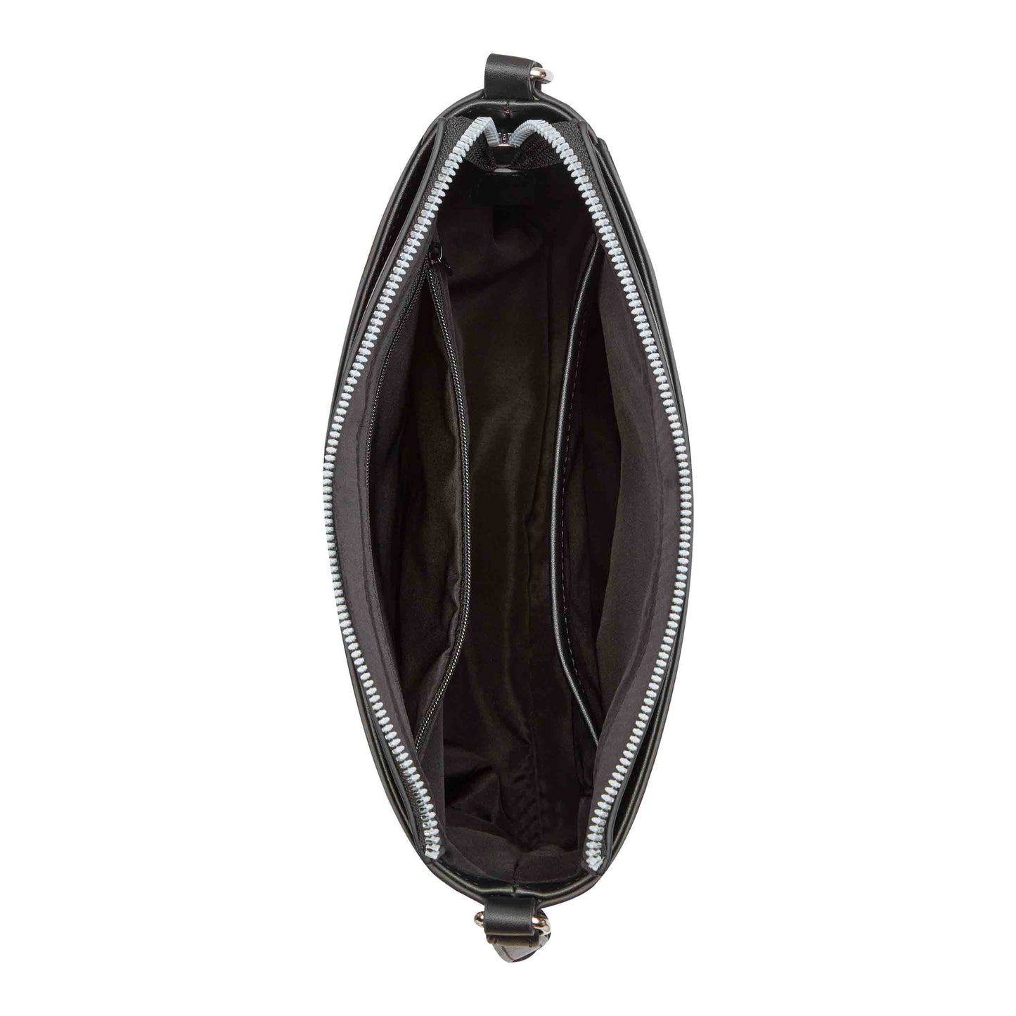 Cartera Crossbody Bowie Negro/Chocolate