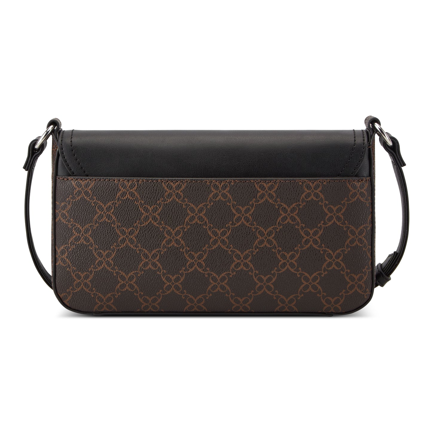 Cartera Crossbody Bowie Negro/Chocolate