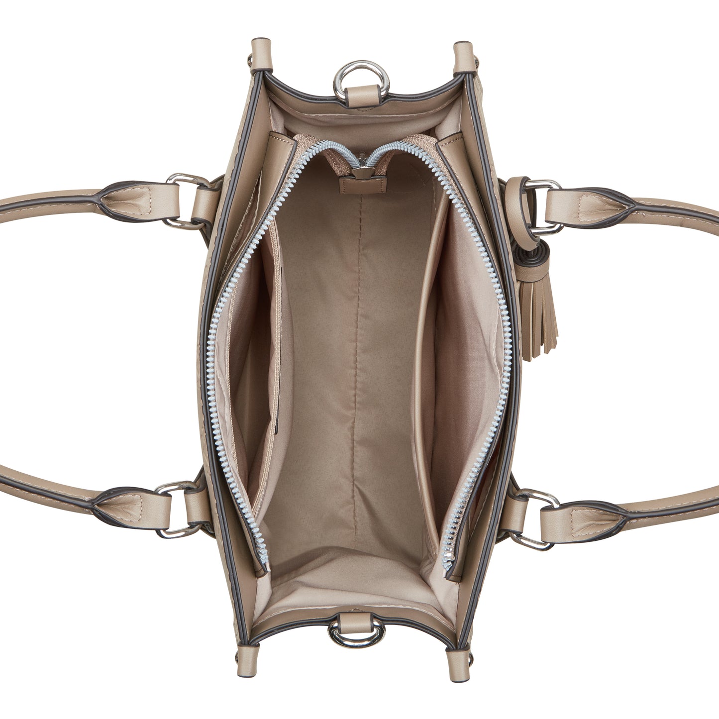 Cartera Satchel Chelsay Crema