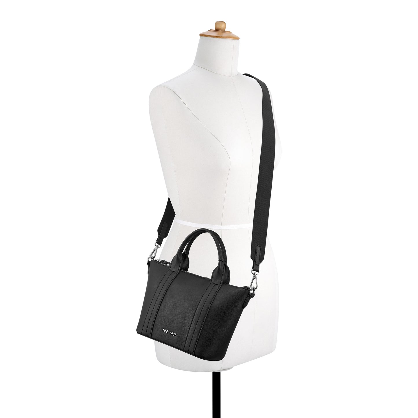 Cartera MiniTote Kyndall Negro