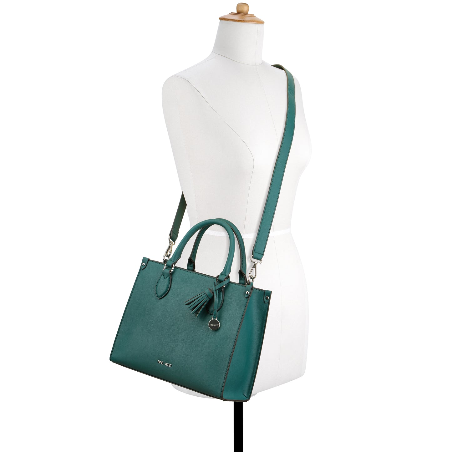 Cartera Satchel Chelsay Verde