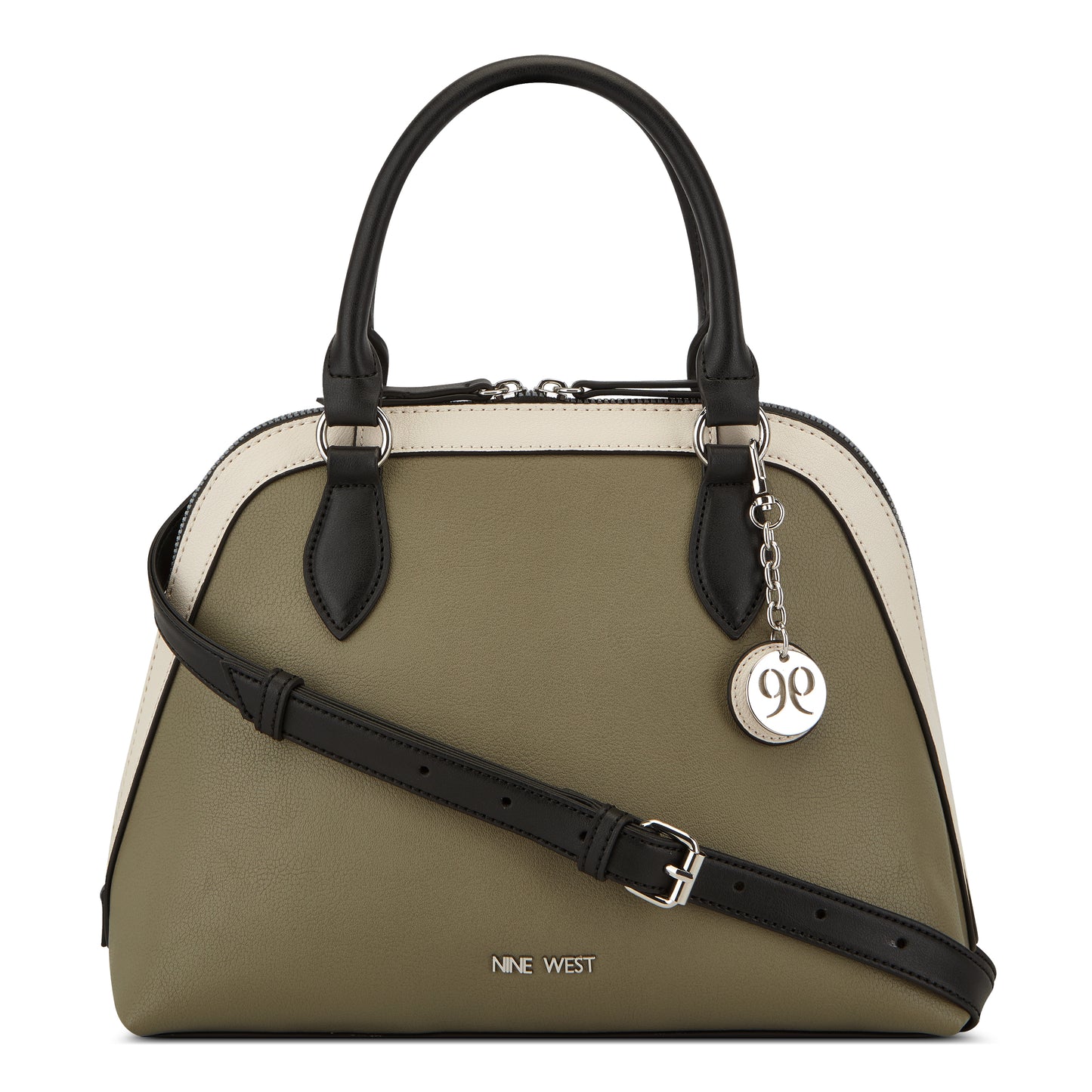 Cartera Satchel Anneli Oliva