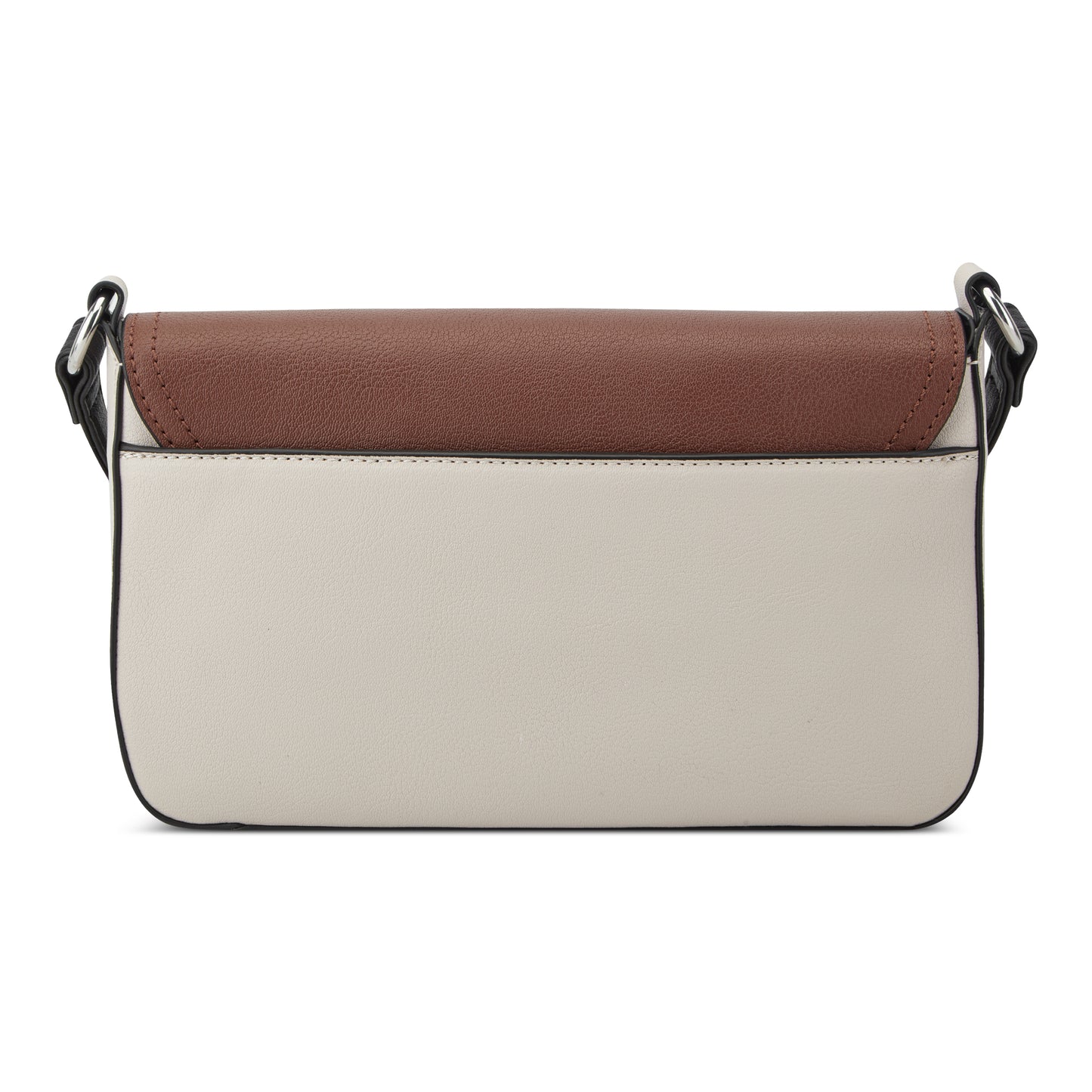 Cartera Crossbody Bowie Crema/Chocolate