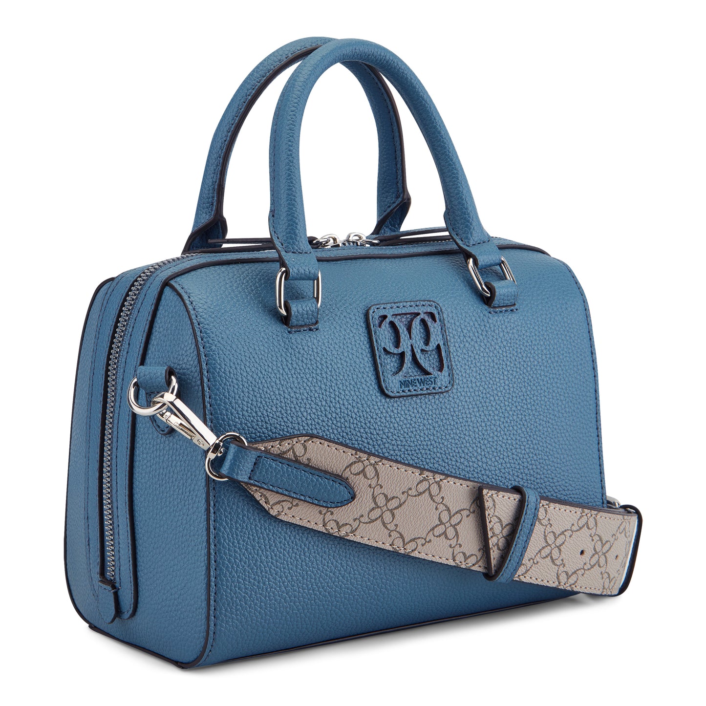 Cartera Satchel Cindi Azul