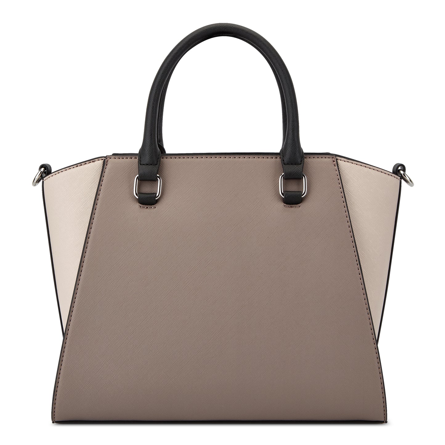 Cartera Satchel Natala Gris