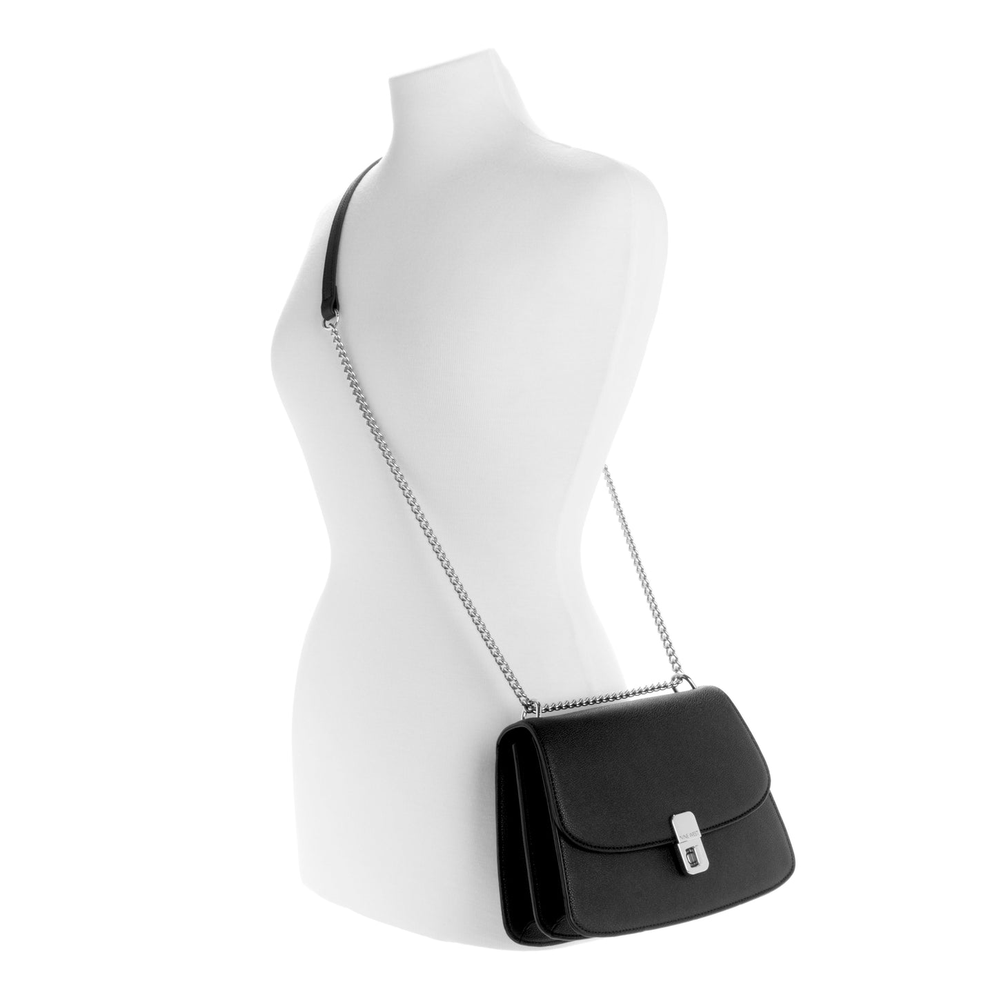 Cartera Convertible Flap Minka Negro