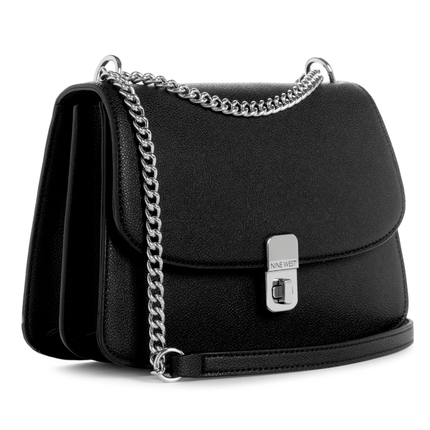 Cartera Convertible Flap Minka Negro