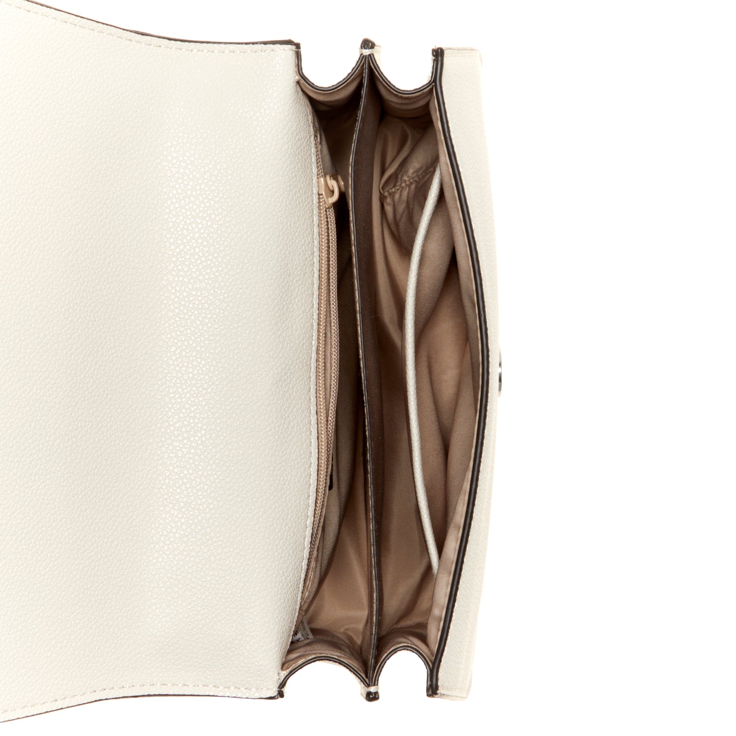 Cartera Convertible Flap Minka Nude/Crema