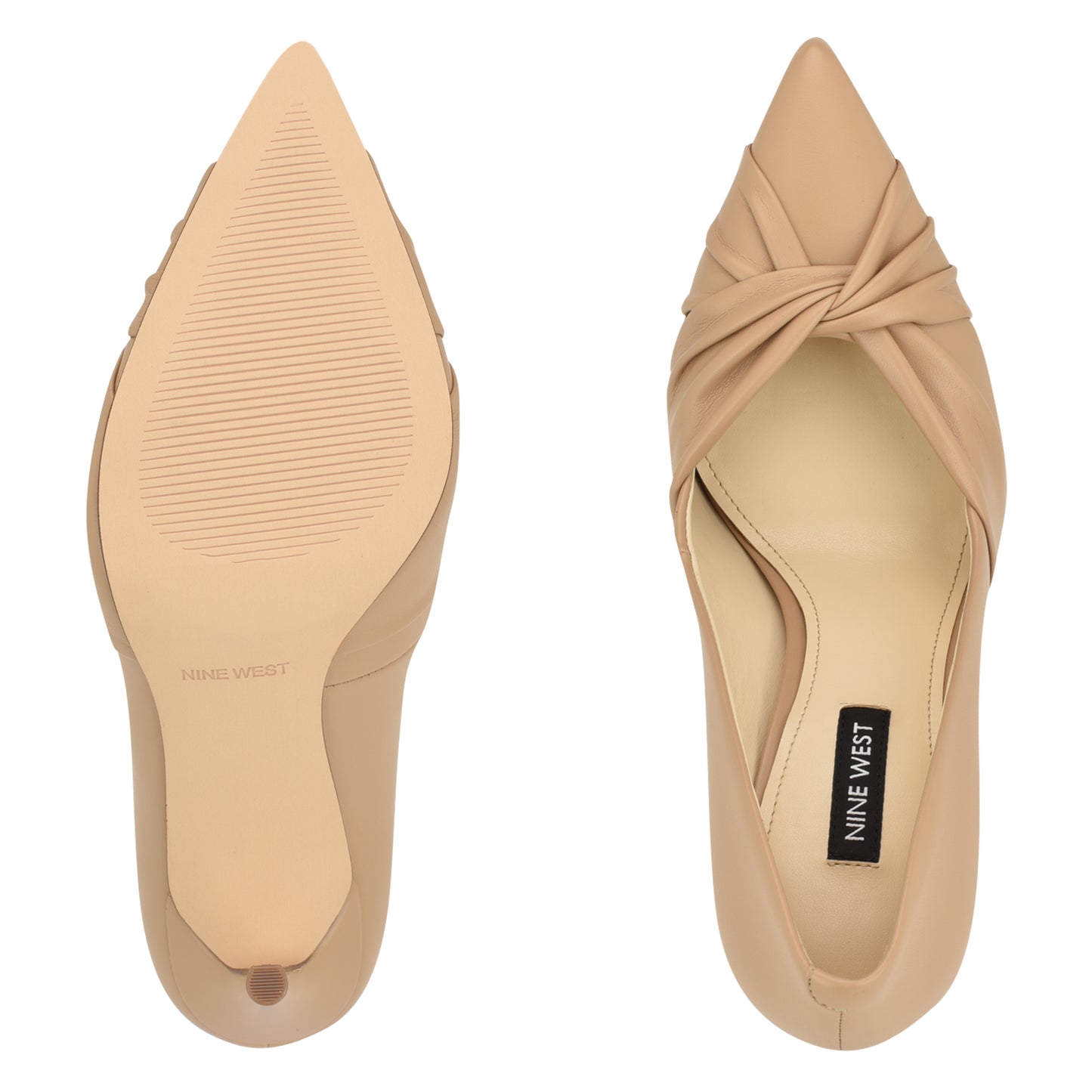 Tacón Faiza Nude/Crema