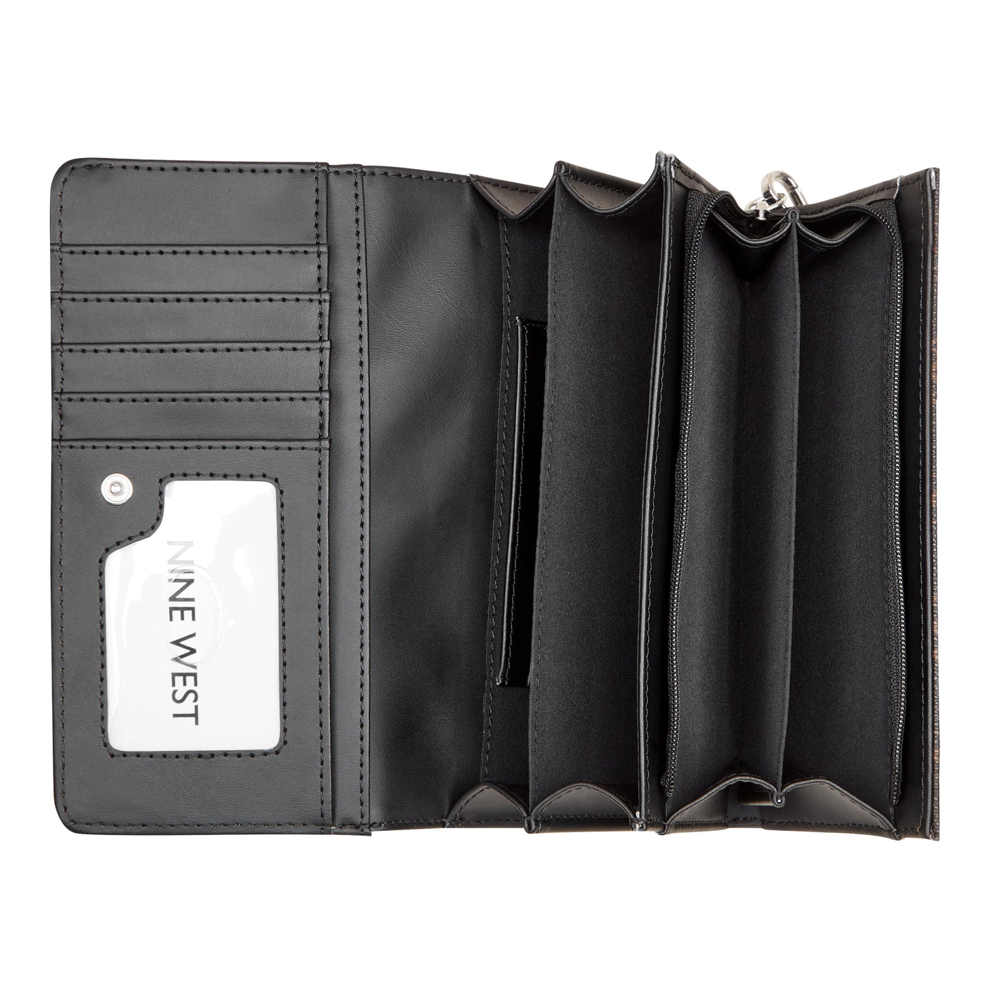 Billetera Slg Lior Negro/Chocolate