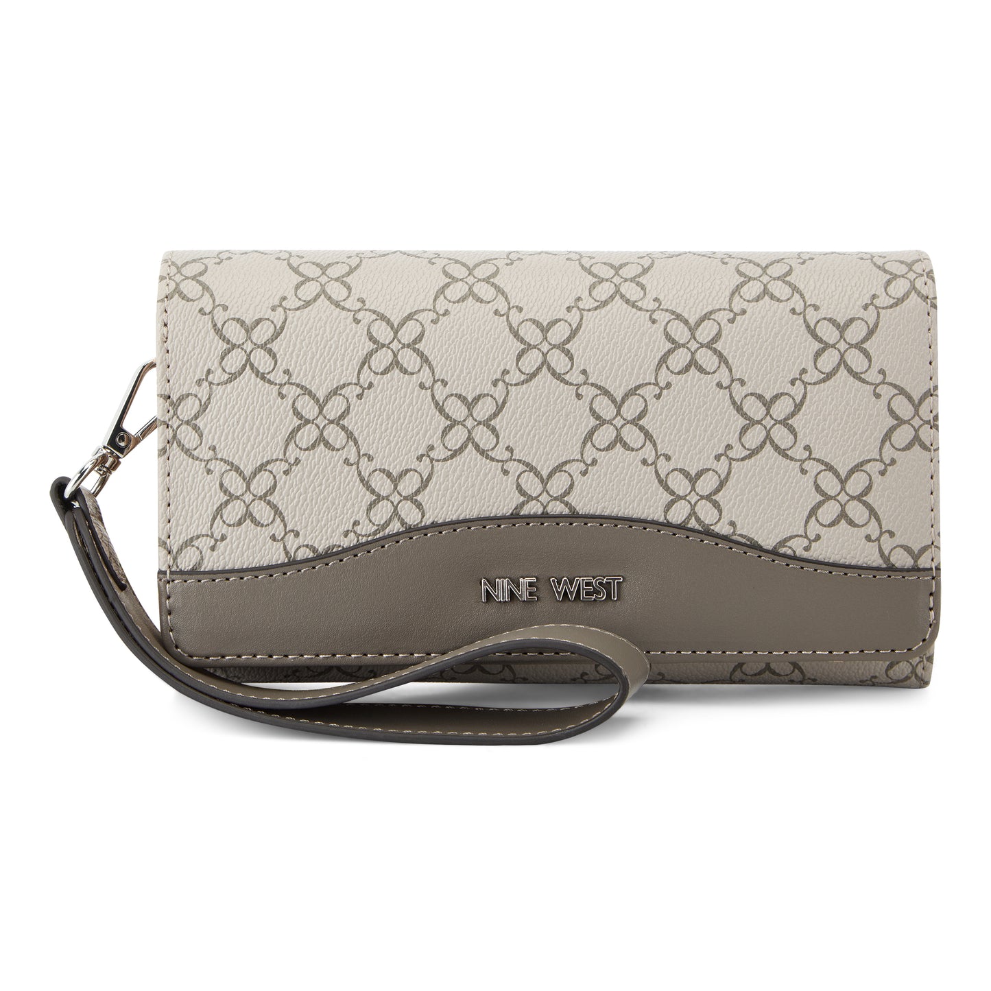 Billetera Slg Lior Gris/Crema