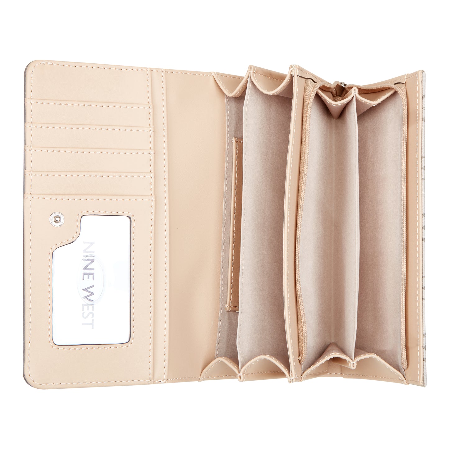 Billetera Slg Lior Gris/Crema