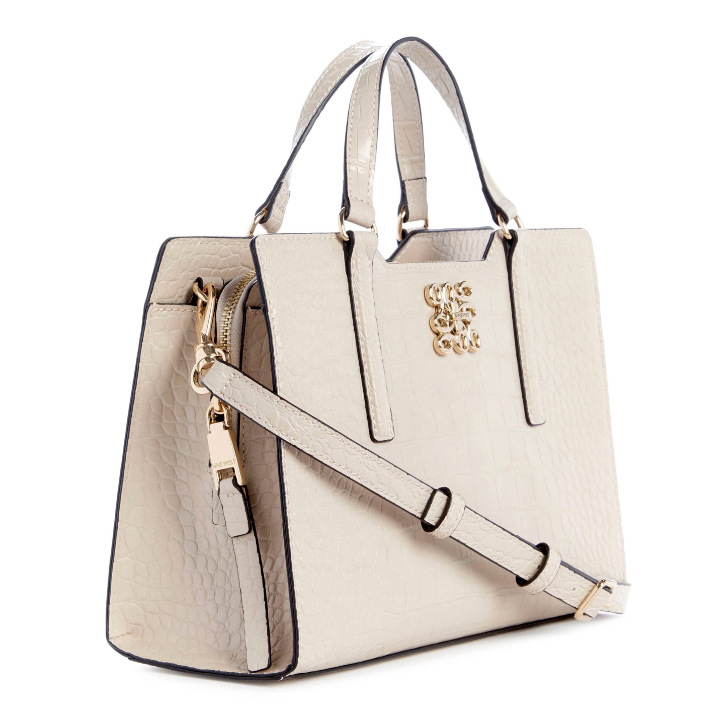 Cartera Satchel Shiloh Blanco