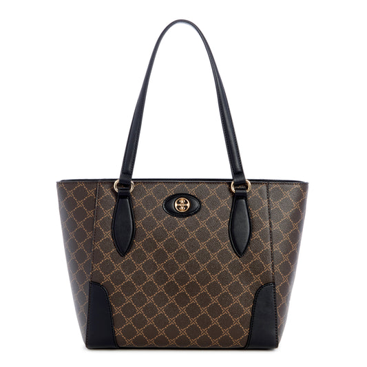 Cartera Tote Innes Negro/Chocolate