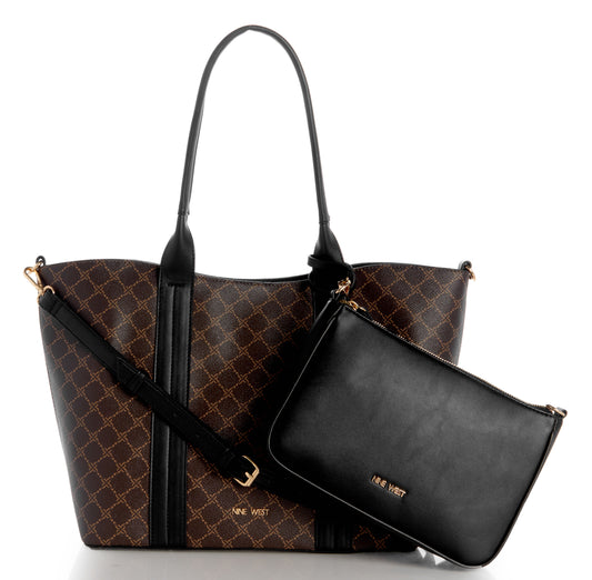 Cartera Tote  Kyndall Chocolate
