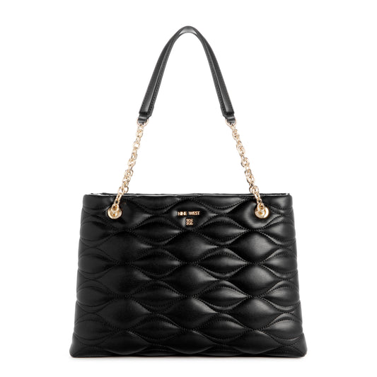 Cartera Satchel Leini Negro