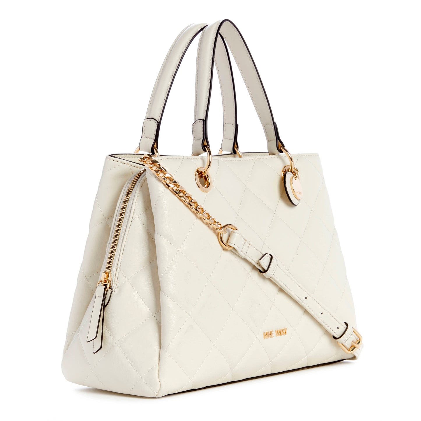 Cartera Satchel Mirabella Crema