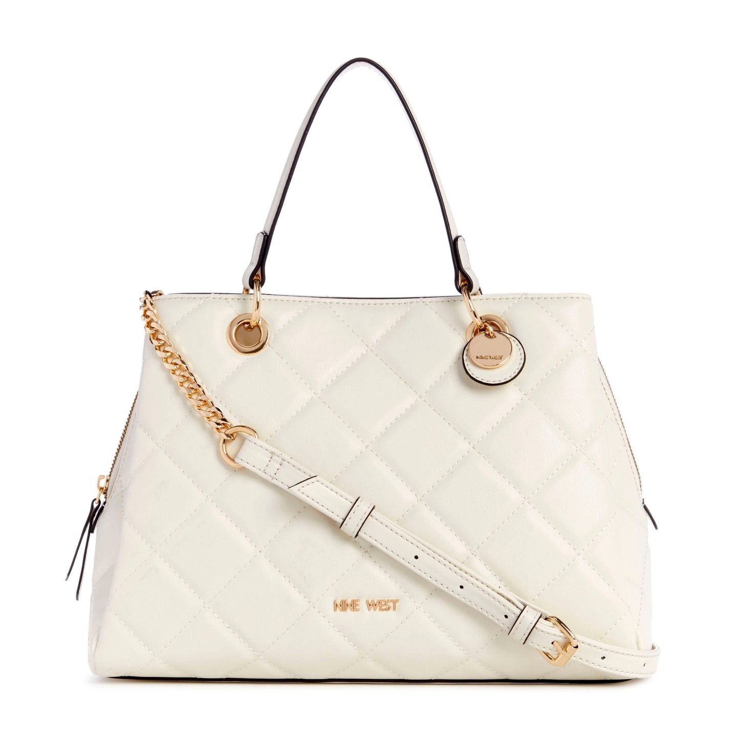 Cartera Satchel Mirabella Crema