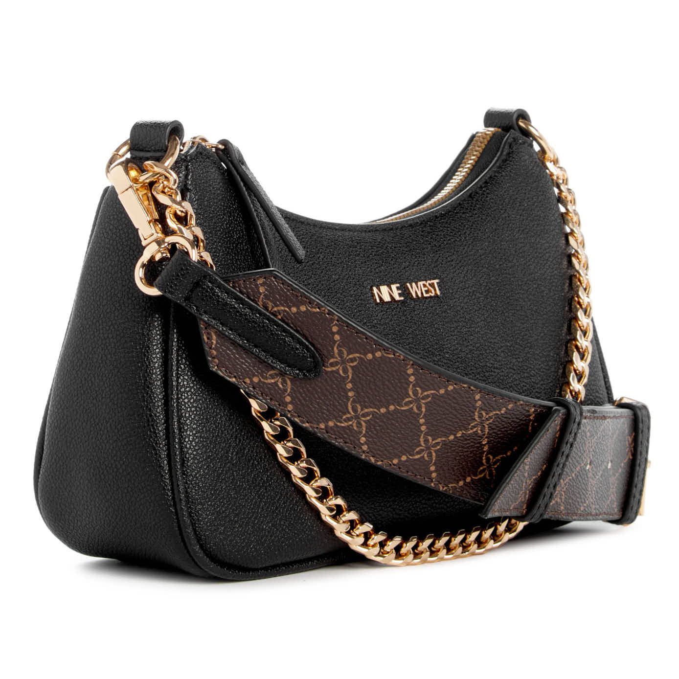 Cartera Shoulder Bona Negro