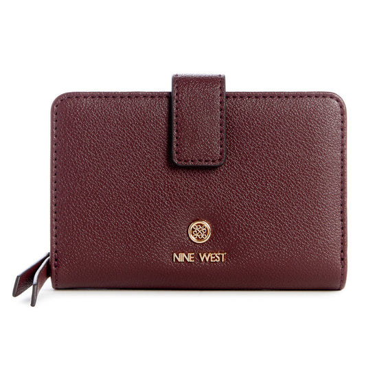 Billetera Slg French Wallet Lockup Rojo Vino