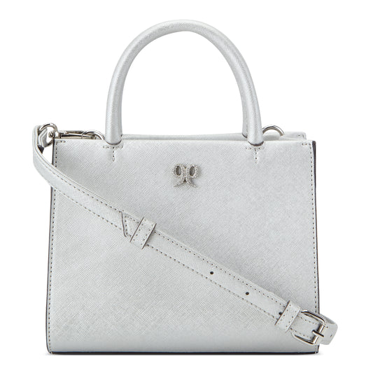 Cartera Mini Tote Eliora Plata